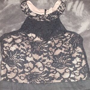 Long Loose Black Morgan and Co Dress